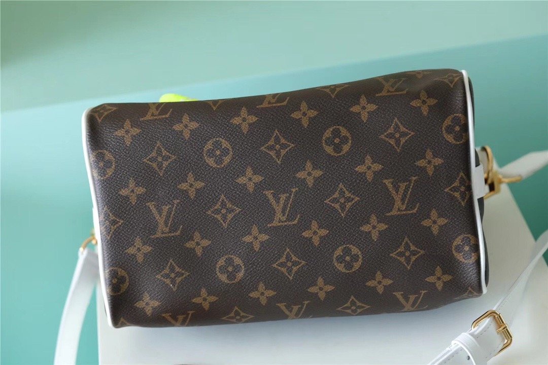 LV Speedy Bandoulière Bag 25 Classic Monogram Canvas For Women Brown 9.8in/25cm LV M20754