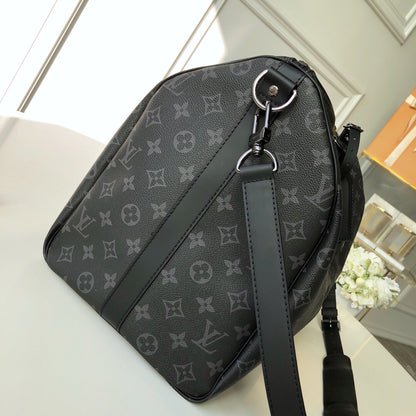 LV LuGucciage Bag Monogram 50cm Black