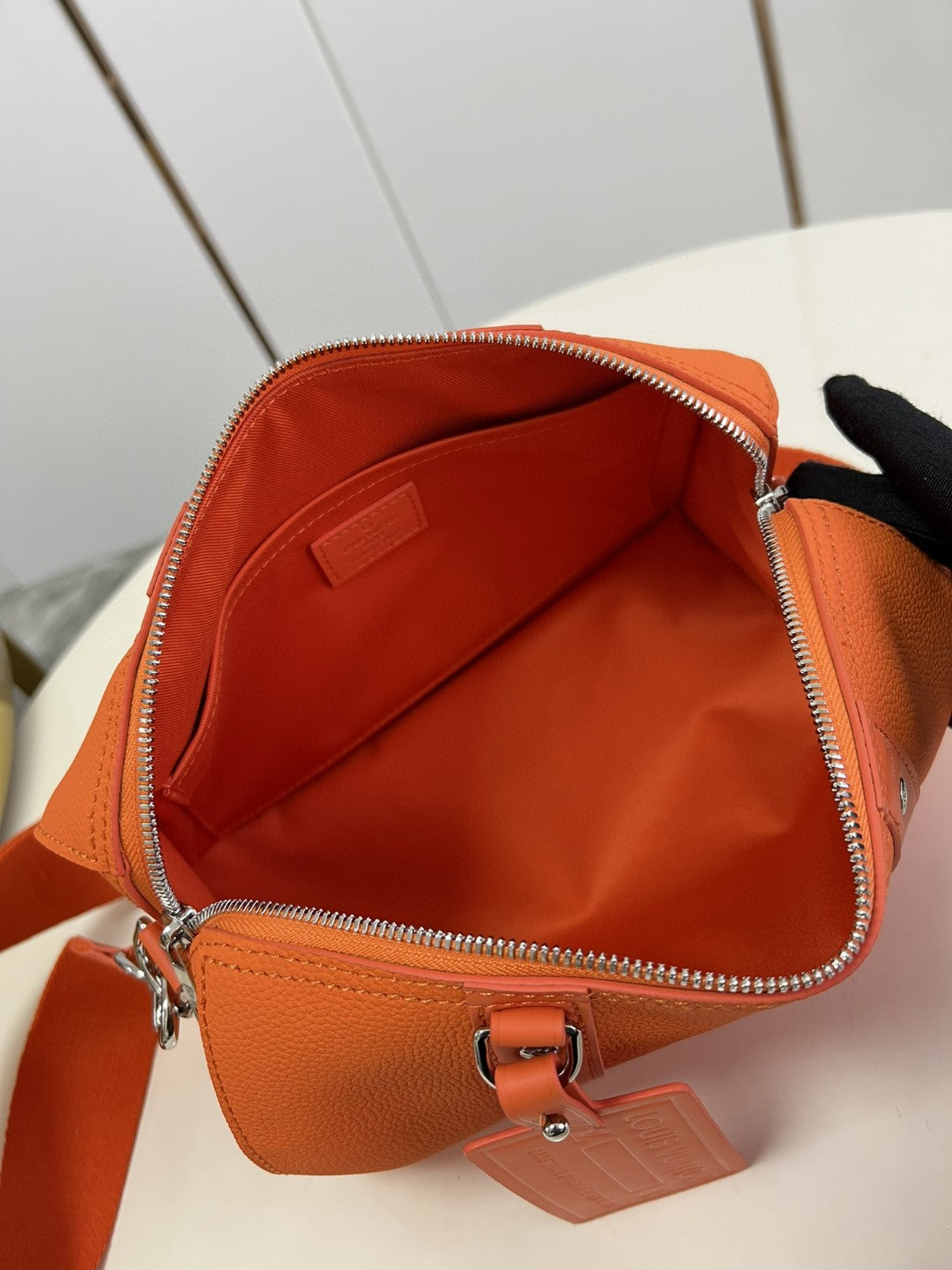 LV City Keepall Aerogram Orange For Men, Bags, Shoulder And Crossbody Bags 10.6in/27cm LV