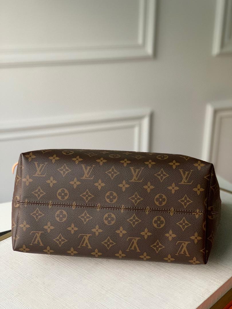 LV Lena MM Bag 34cm Monogram Canvas Fall/Winter Collection M42267, Brown