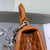 Balen Hourglass Mini Handbag With Chain In Brown, For Women,  Bags 4.7in/12cm