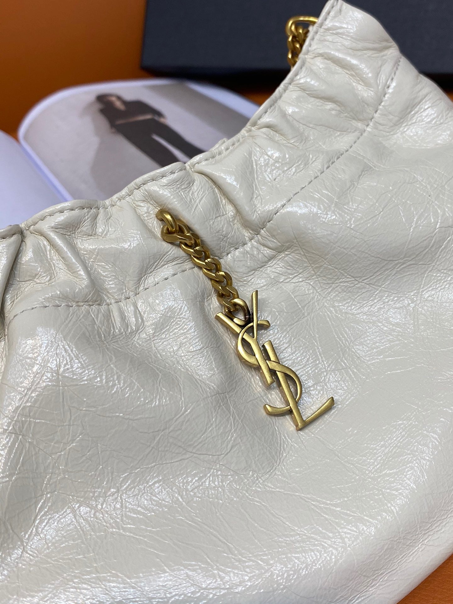 YSSL Mini Shoulder Bag White For Women 9.5in/24cm P00596048