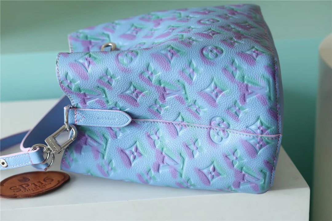 LV NeoNoe BB Monogram Empreinte Lilas Purple For Women,  Shoulder And Crossbody Bags 7.9in/20cm LV M46173