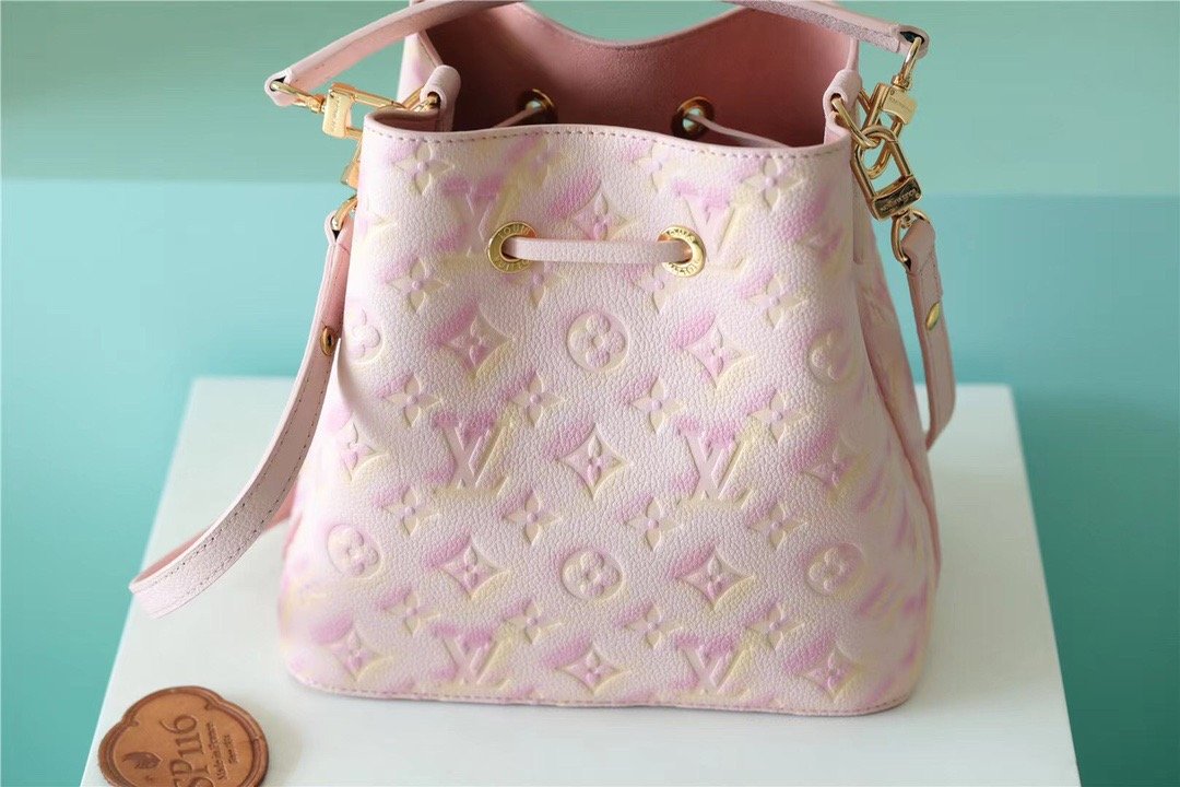 LV NeoNoe BB Monogram Empreinte Pink For Women,  Shoulder And Crossbody Bags 7.9in/20cm LV 