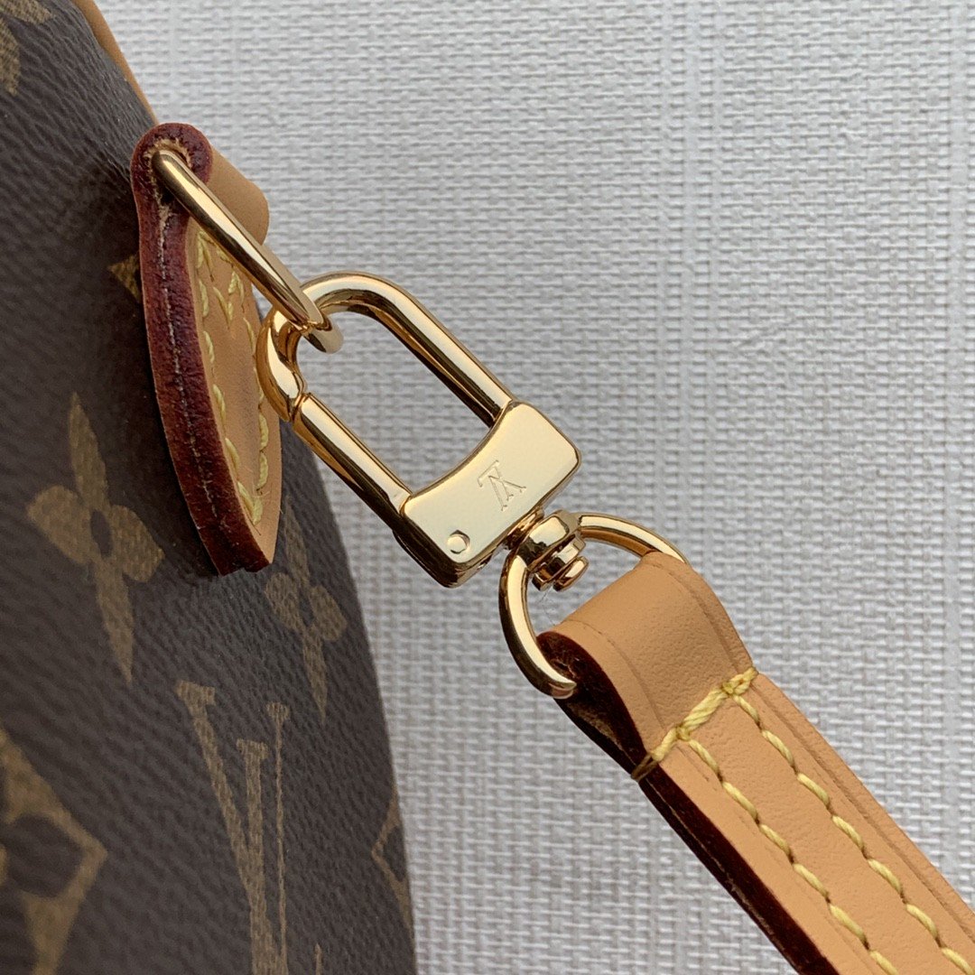 LV Nano Speedy Monogram Canvas For Women, Women’s Handbags, Shoulder Bags 6.3in/16cm LV M81085