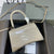 Balen Hourglass Small Handbag In Beige, For Women,  Bags 9in/23cm