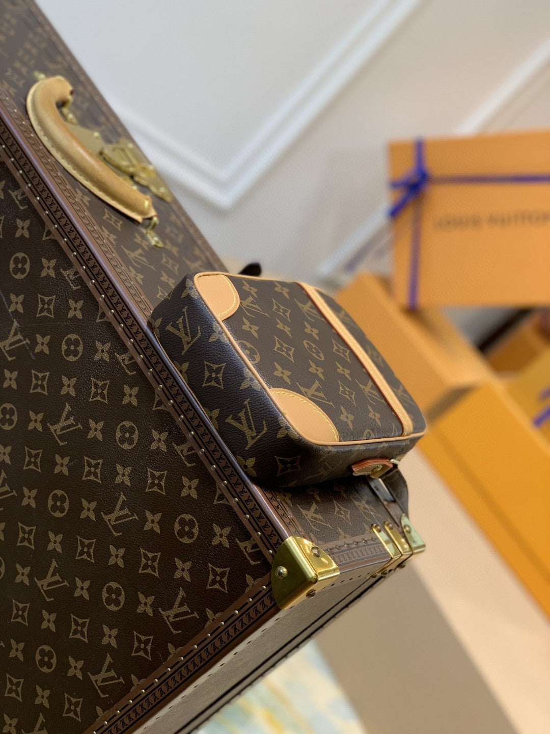 LV Danube Monogram Canvas For Women, Women’s Bags, Shoulder Bags 8.3in/21cm LV M45266