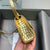 Balen Hourglass Mini Handbag In Gold, For Women,  Bags 4.7in/12cm