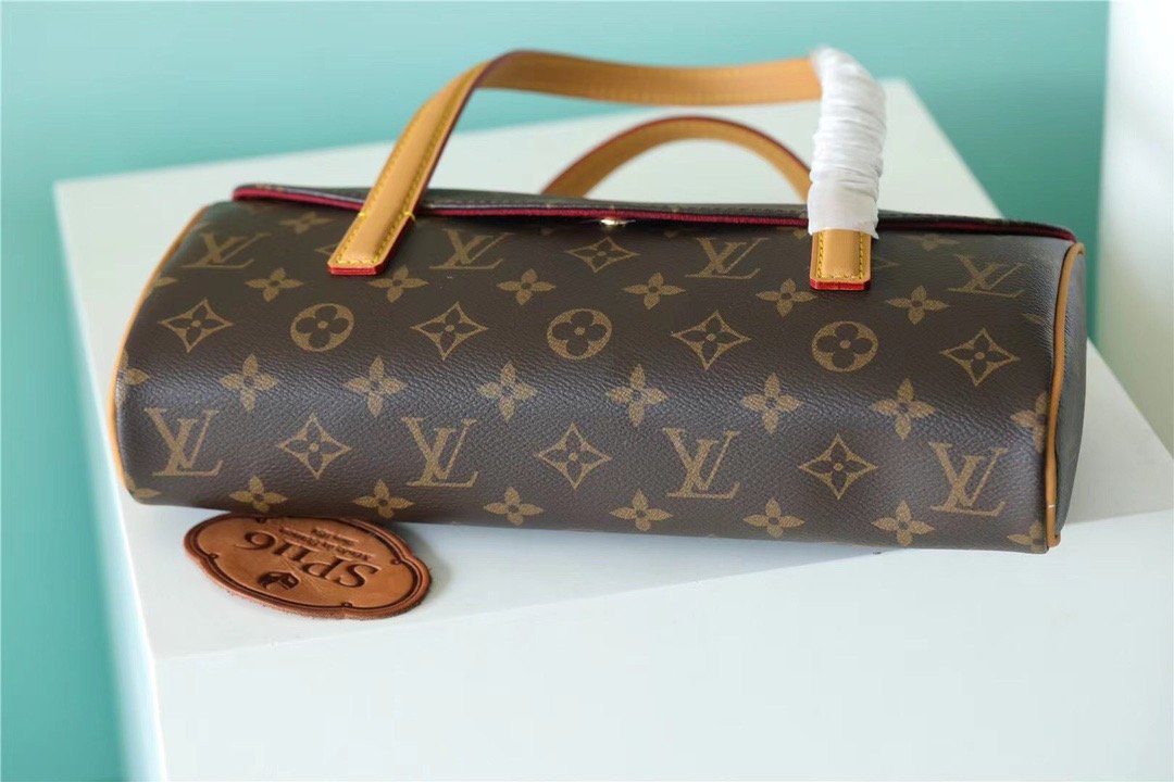 LV Monogram Sonatine Handbag Monogram Canvas For Women Brown 11.4in/29cm LV M51902