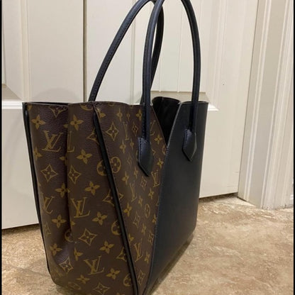 LV Kimono Tote Bag 25cm Monogram Canvas Spring/Summer Collection M41856, Noir